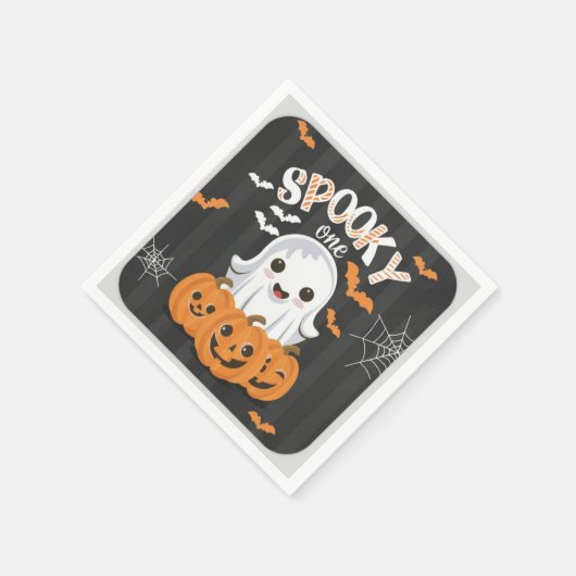Spooky Halloween Serviette (Ecke)