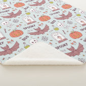 Spooky Halloween Sherpadecke (3/4)