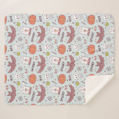 Spooky Halloween Sherpadecke (Vorderseite (Horizontal))