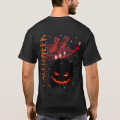 Spooky Halloween Skeletal T-Shirt (Rückseite)