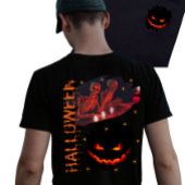 Spooky Halloween Skeletal T-Shirt