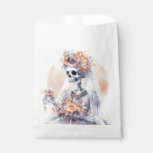 Spooky Halloween Skeleton Bride Favor Bags Geschenktütchen (Vorderseite)
