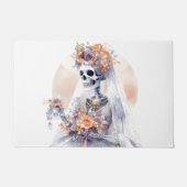 Spooky Halloween Skeleton Door Mat Fußmatte (Vorderseite)