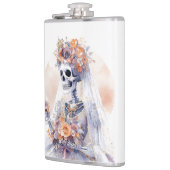 Spooky Halloween Skeleton Flask Flachmann (Links)