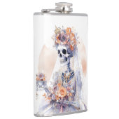 Spooky Halloween Skeleton Flask Flachmann (Rechts)