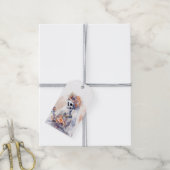 Spooky Halloween Skeleton-Geschenkmarke Geschenkanhänger (Mit Garn)