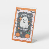 Spooky Halloween Sockelschild (Vorderseite)