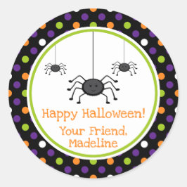 Spooky Halloween Spider | Kids Halloween Sticker