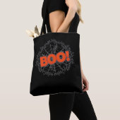 Spooky Halloween Spider Web Boo Geschenkidee Tasche (Von Nahem)