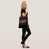 Spooky Halloween Spider Web Boo Geschenkidee Tasche (Am Model)