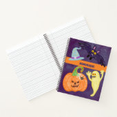 Spooky Halloween SpiralNotebook Notizblock (Innenseite)