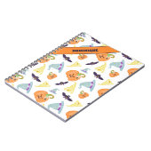 Spooky Halloween SpiralNotebook Notizblock (Linke Seite)