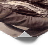 Spooky Halloween Spuk Familienportrait Poster (Ecke)