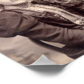 Spooky Halloween Spuk Familienportrait Poster (Ecke)