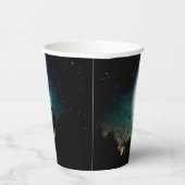 Spooky Halloween Spuk House Pappbecher (Rechts)