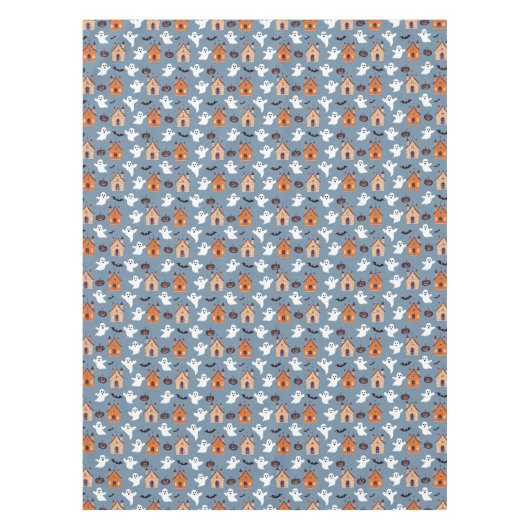 Spooky Halloween Spuk House Tischdecke (Vorderseite)