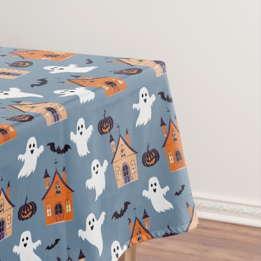 Spooky Halloween Spuk House Tischdecke (Beispiel)