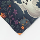 Spooky Halloween Spuk Nacht Kleine Fleece Blanke (Ecke)