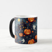 Spooky Halloween Spuk Night Tasse (Vorderseite Links)