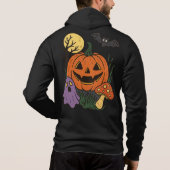 Spooky Halloween Sticker Hoodie (Rückseite)
