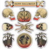 Spooky Halloween Stickers Aufkleber (Vorderseite)