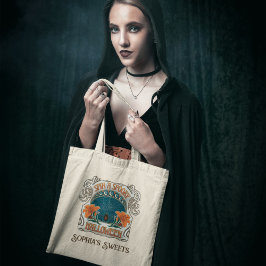 Spooky Halloween Süßigkeiten Tote Tasche
