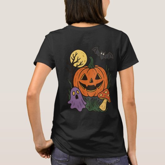 Spooky Halloween T-Shirt (Rückseite)