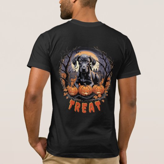 Spooky Halloween T - Shirt: Trick oder Treat! T-Shirt (Rückseite)