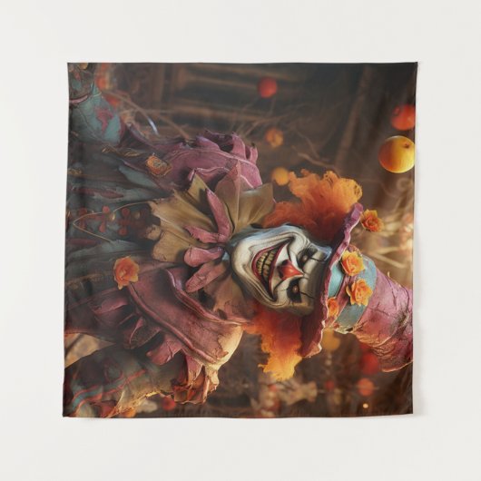 Spooky Halloween Tapestry Wandteppich (Vorderseite (Horizontal))