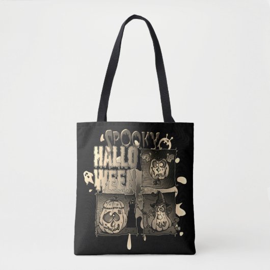 Spooky Halloween Tasche (Vorderseite)
