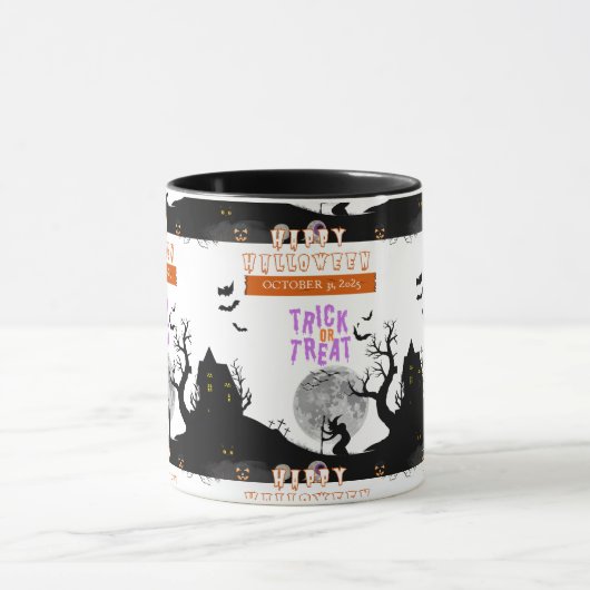 Spooky Halloween Tasse (Zentrum)