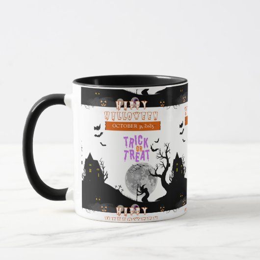 Spooky Halloween Tasse (Links)