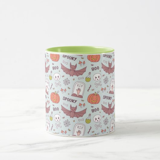 Spooky Halloween Tasse (Zentrum)