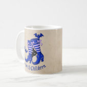 Spooky Halloween-Tasse: Ich rieche Kinder Kaffeetasse (Vorderseite Links)