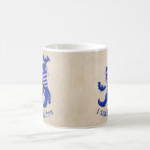 Spooky Halloween-Tasse: Ich rieche Kinder Kaffeetasse (Mittel)