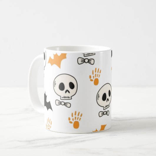 Spooky Halloween-Tasse Kaffeetasse (Vorderseite Links)