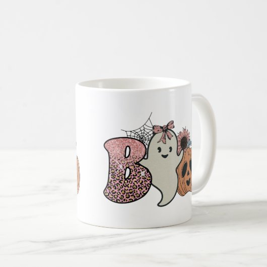 Spooky Halloween-Tasse Kaffeetasse (VorderseiteRechts)