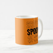 Spooky Halloween-Tasse Kaffeetasse (VorderseiteRechts)