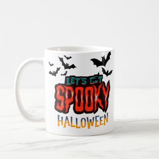 Spooky Halloween-Tasse Kaffeetasse (Links)