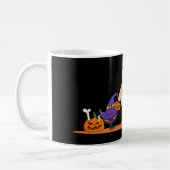 Spooky Halloween-Tasse - Kürbis, Ghost & Hexenmant Kaffeetasse (Links)