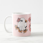 Spooky Halloween-Tasse - Kürbis, Ghost & Hexenmant Kaffeetasse (Links)
