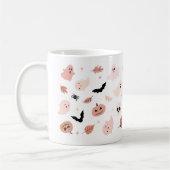 Spooky Halloween-Tasse - Kürbis, Ghost & Hexenmant Kaffeetasse (Links)