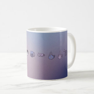 Spooky Halloween-Tasse - Kürbis, Ghost & Hexenmant Kaffeetasse