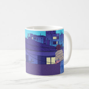 Spooky Halloween-Tasse - Kürbis, Ghost & Hexenmant Kaffeetasse