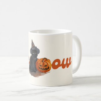 Spooky Halloween-Tasse - Kürbis, Ghost & Hexenmant Kaffeetasse