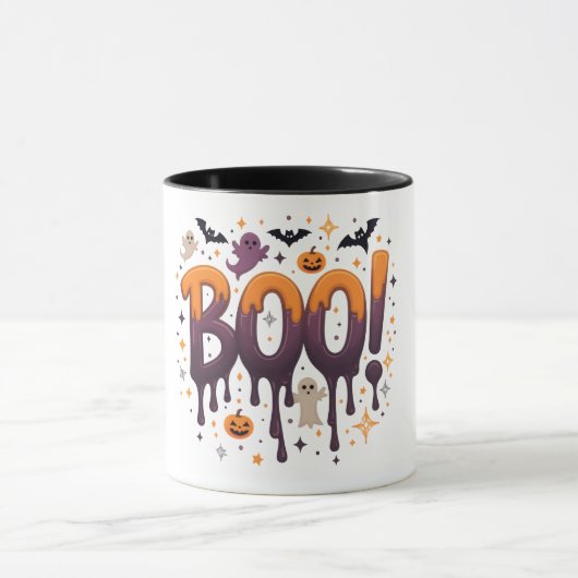 Spooky Halloween Tasse - Niedlich und Fun Design (Zentrum)