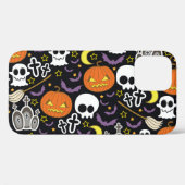 Spooky Halloween: Thematisches Hintergrunddesign. Case-Mate iPhone Hülle (Rückseite (Horizontal))