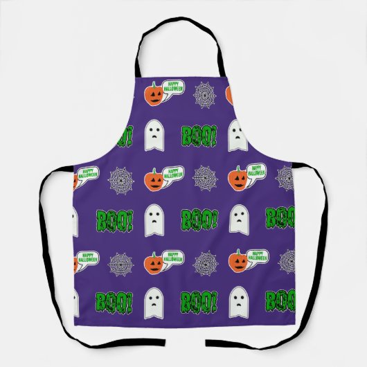 Spooky Halloween Theme Schürze (Vorderseite)