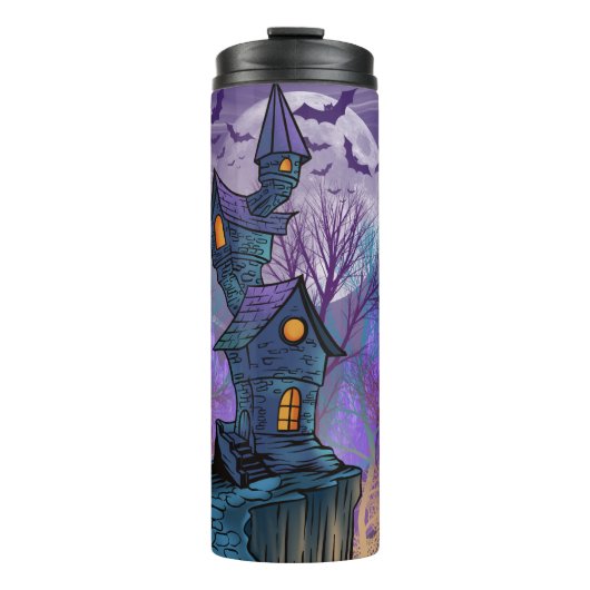 Spooky Halloween Thermosbecher (Vorderseite)