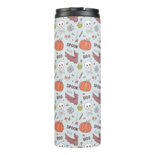 Spooky Halloween Thermosbecher (Rückseite)